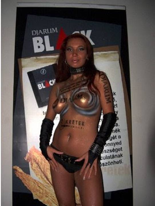 SPG HOT TELANJANG ROKOK DJARUM