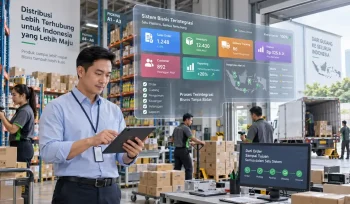 Digitalisasi distributor FMCG dengan sistem bisnis terintegrasi