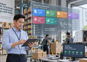 Digitalisasi distributor FMCG dengan sistem bisnis terintegrasi