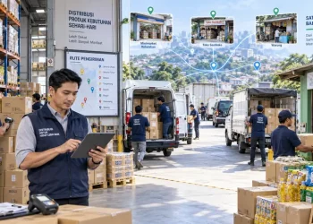 jaringan subdistributor FMCG produktif