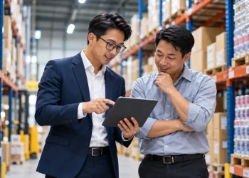 Konsultan bisnis membantu pengusaha retail dan distributor menyusun strategi mengatasi competitor yang jual murah