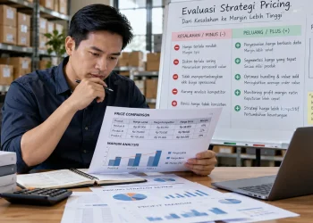 evaluasi kesalahan strategi pricing untuk meningkatkan margin keuntungan